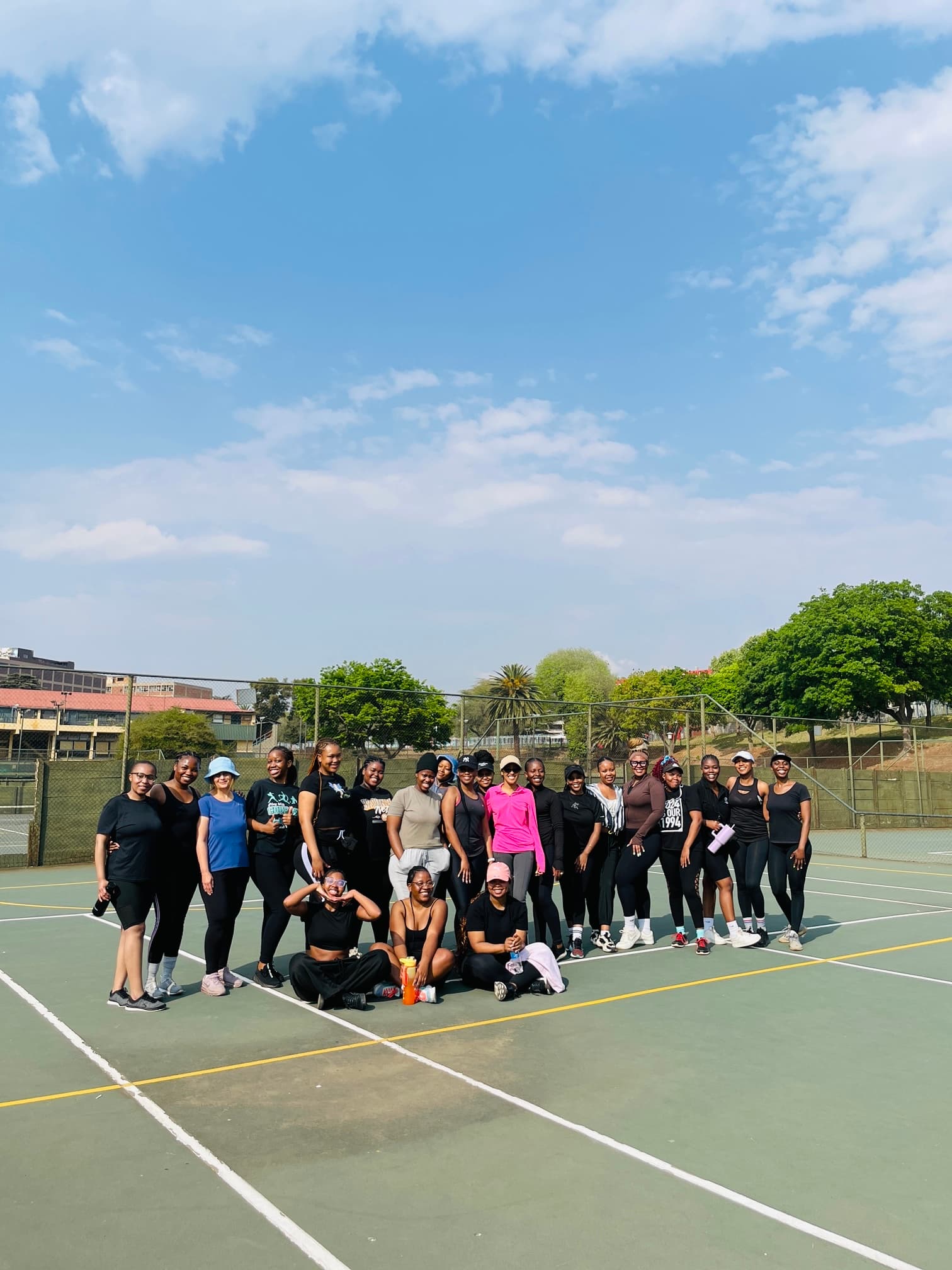 Outdoor GWC fitness session
