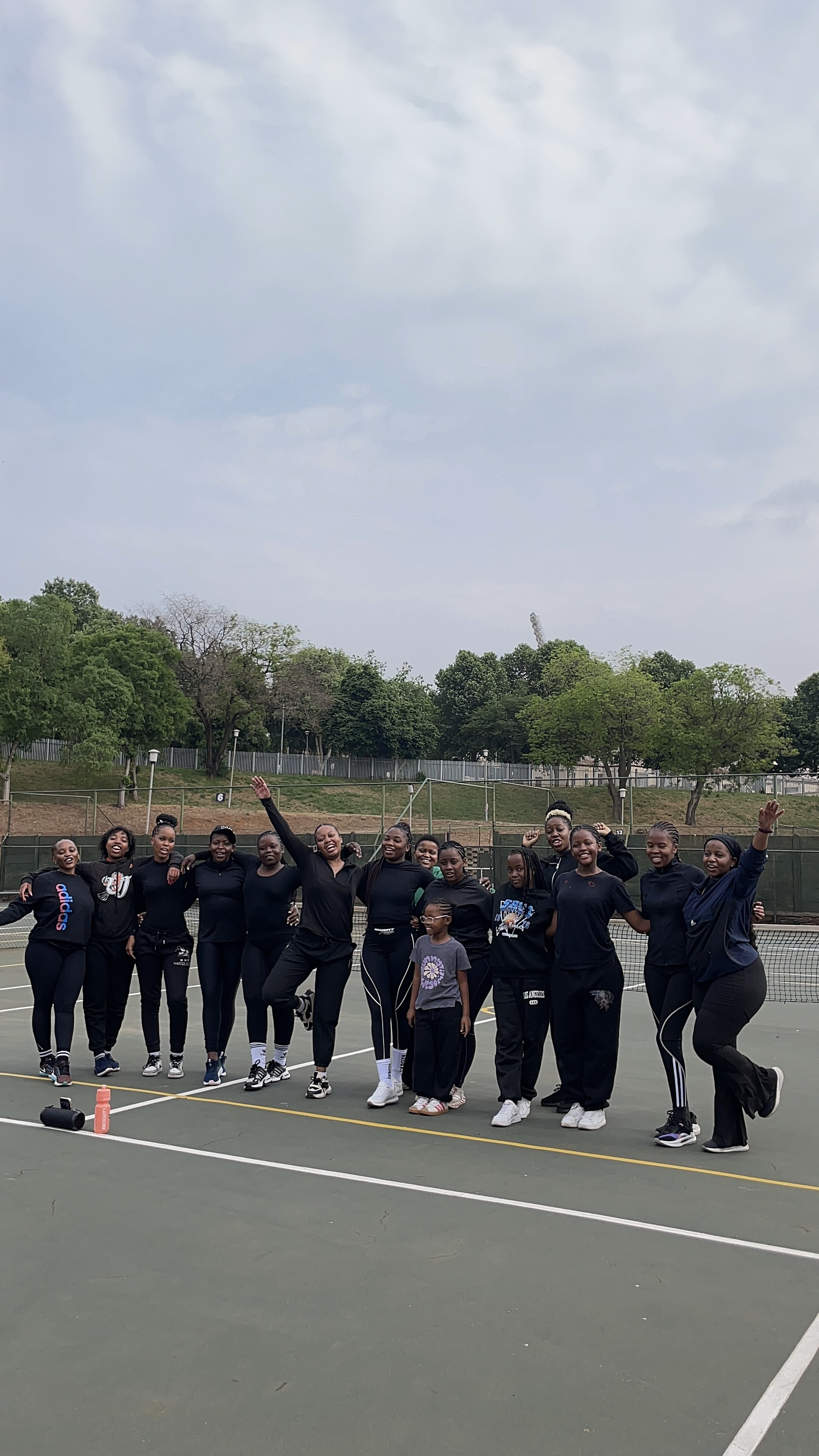 GWC group on court